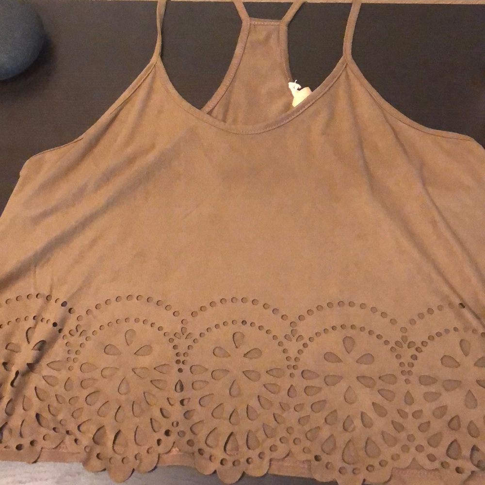 Velour detailed top